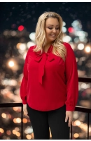 M46208 BLUZKA AMELIA CZERWONA